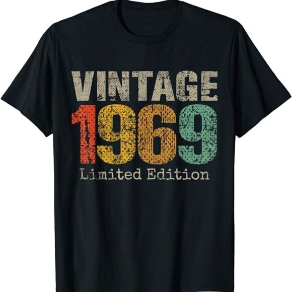 54 Year Old Gifts Vintage 1969 Limited Edition 54th Birthday T-Shirt - Picture 1 of 1